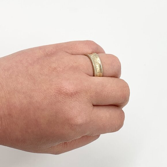 Authentic Tiffany & Co 925 Silver 1837 Medium Ring - Picture 9 of 12